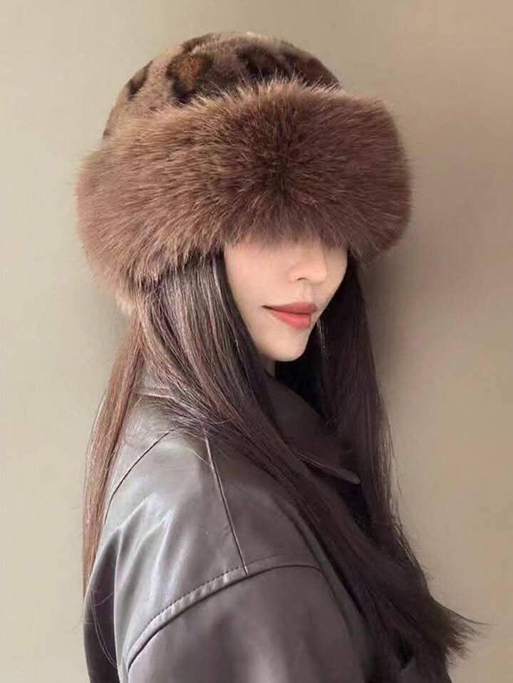 Gorro estilo ruso de invierno
