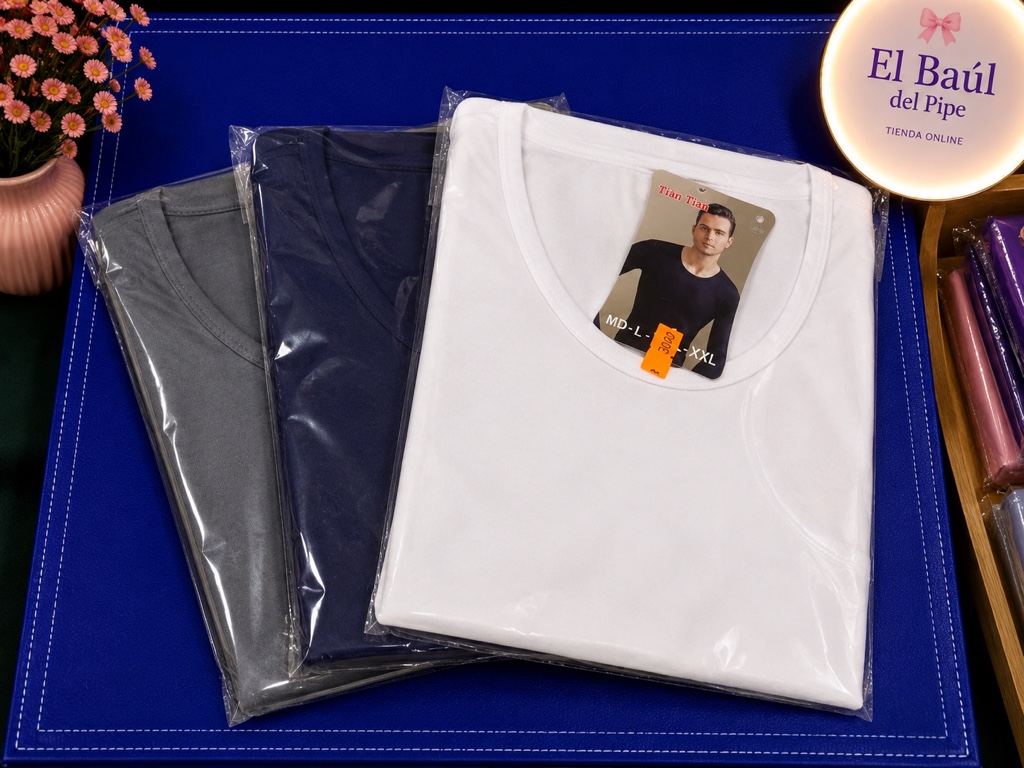 Camiseta de polar hombre