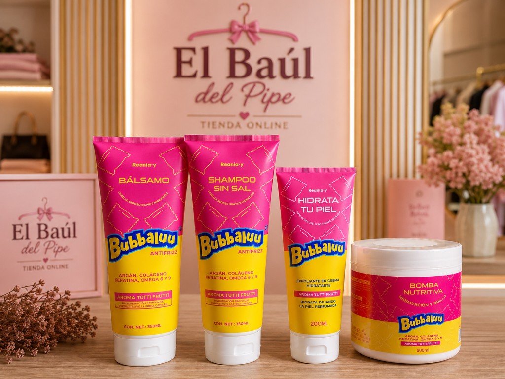 línea Bubbaluu a El Baúl del Pipe! 🍬✨