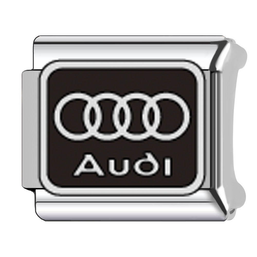 Charm Audi plateado