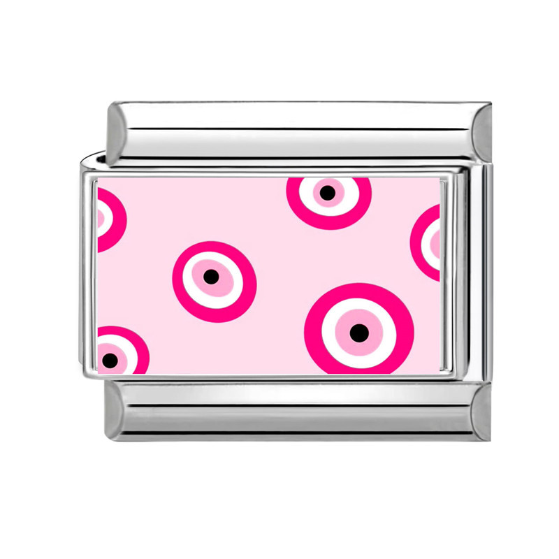 Charm Ojo turco pink