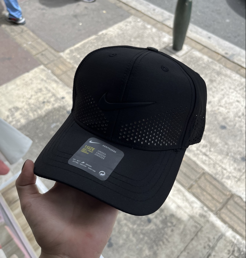 Gorra negra Nike chulo negro