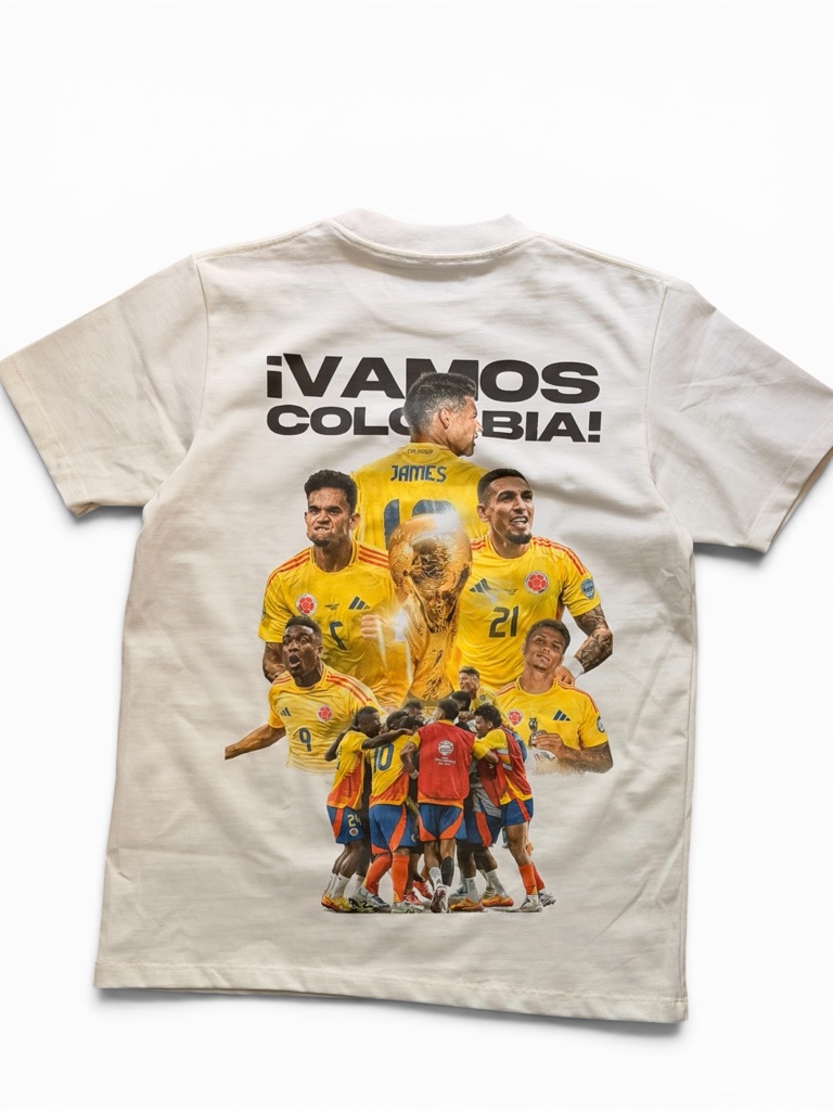 Camiseta vamos Colombia