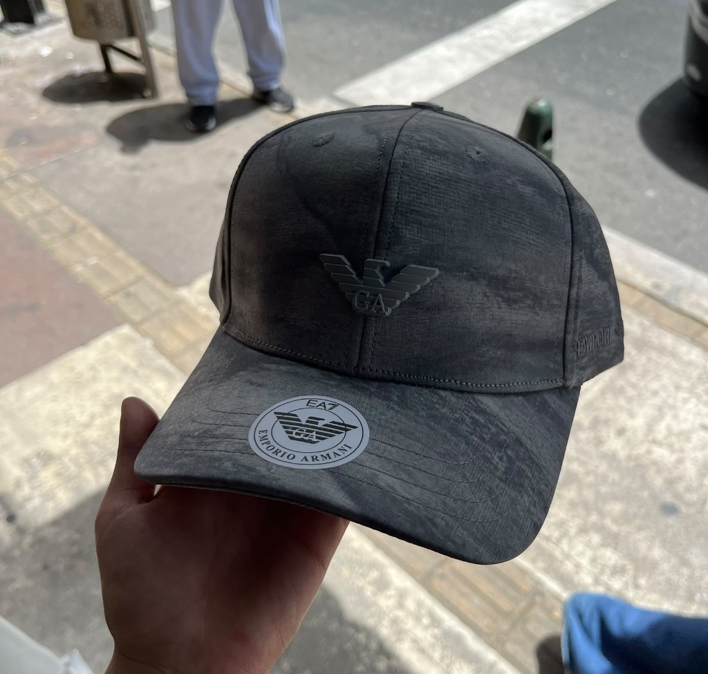Gorra GA aguila gris