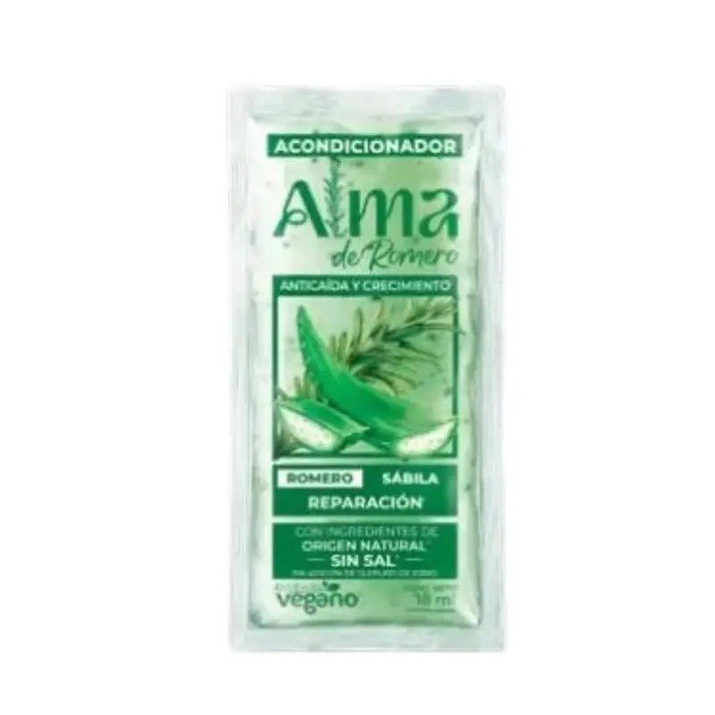 acondicionador alma de romero sabila 18ml