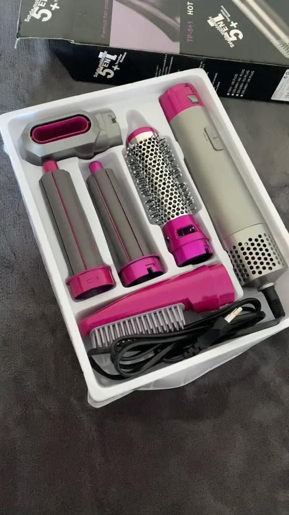 cepillo plancha 5en1