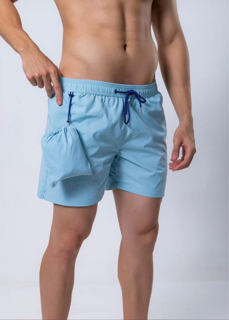 Short tactel impermeável