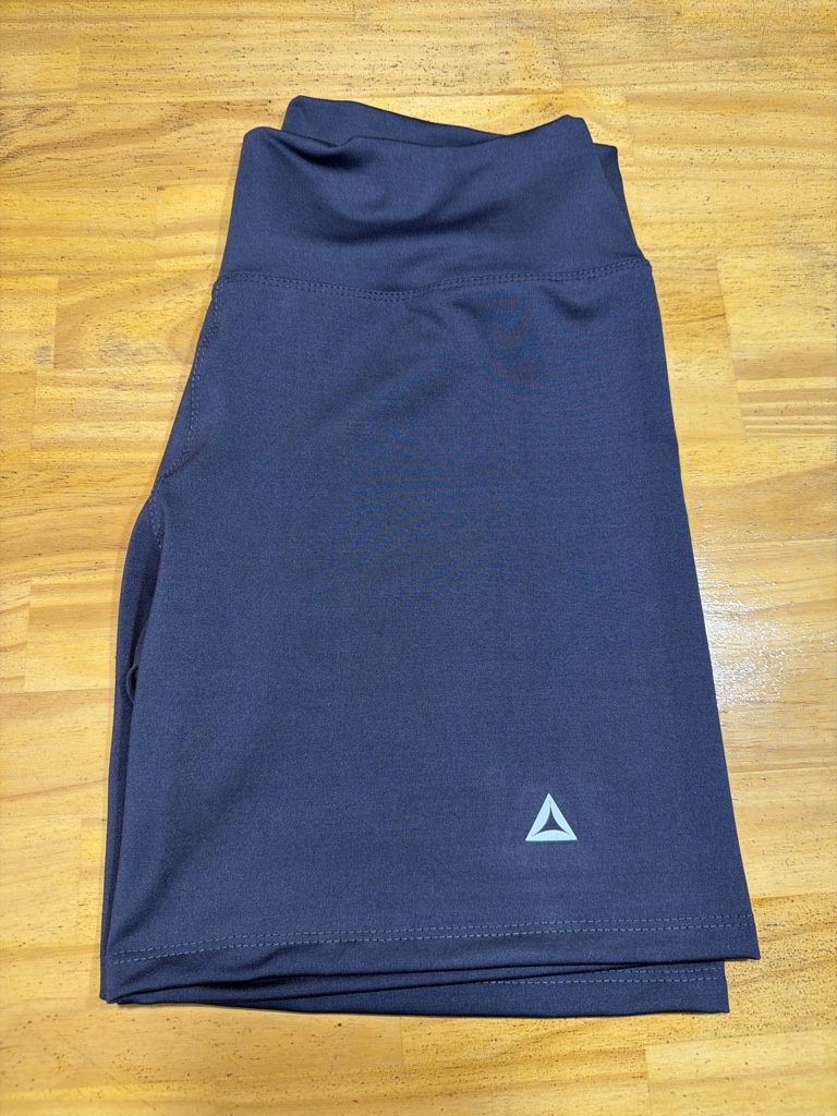 Calza corta talle 7 gris topo