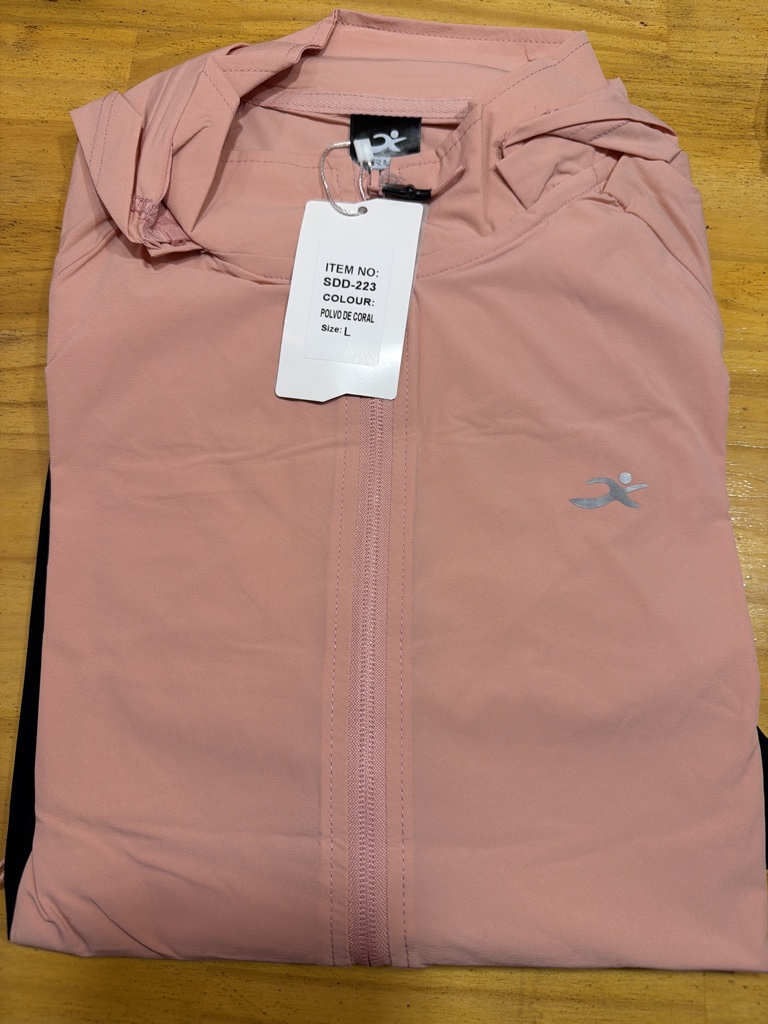 Conjunto irun L dama rosa claro