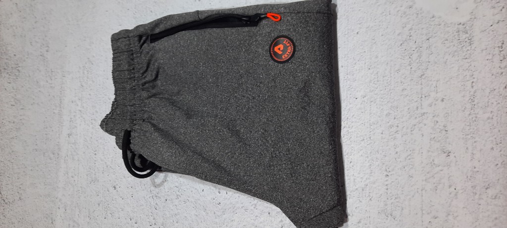 Joggin lycra  2 c/friza gris