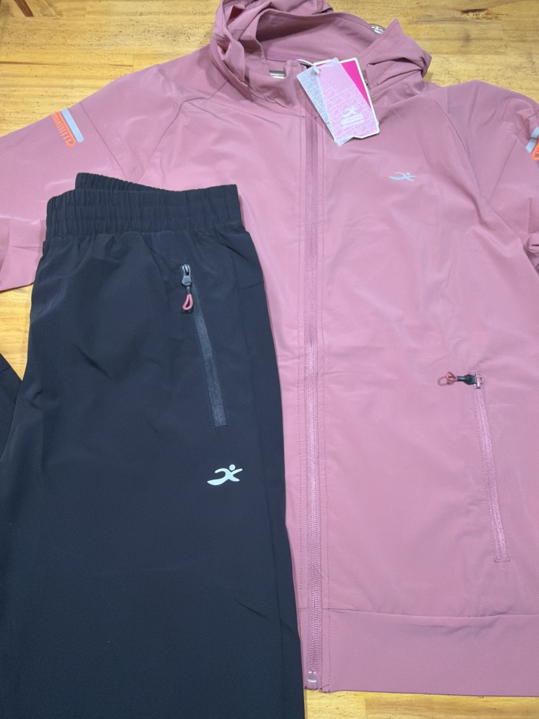 Conjunto irun L dama rosa