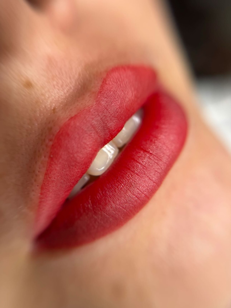 Full lips