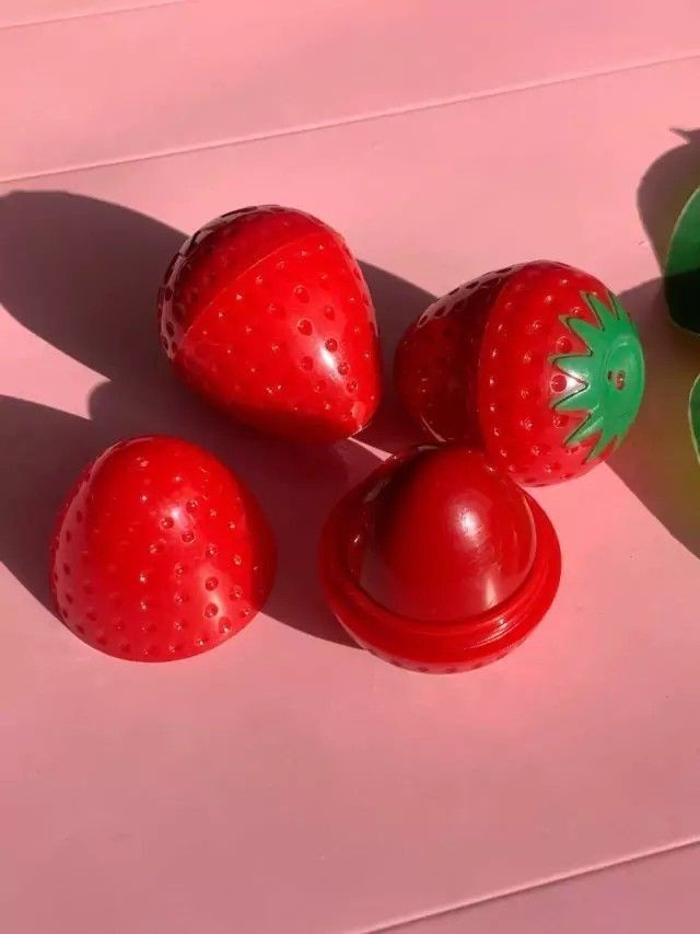Bálsamos labiales de frutilla