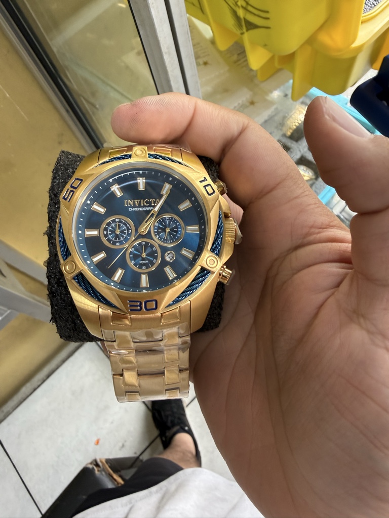 Invicta dorado reloj