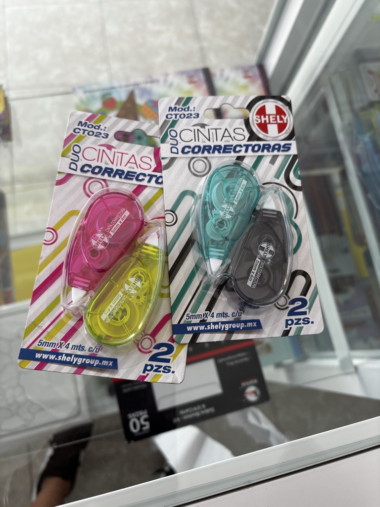 Shelly duo cintas correctoras