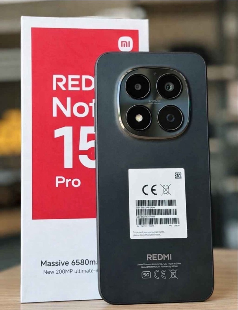 Xiaomi Redmi Note 15 Pro negro