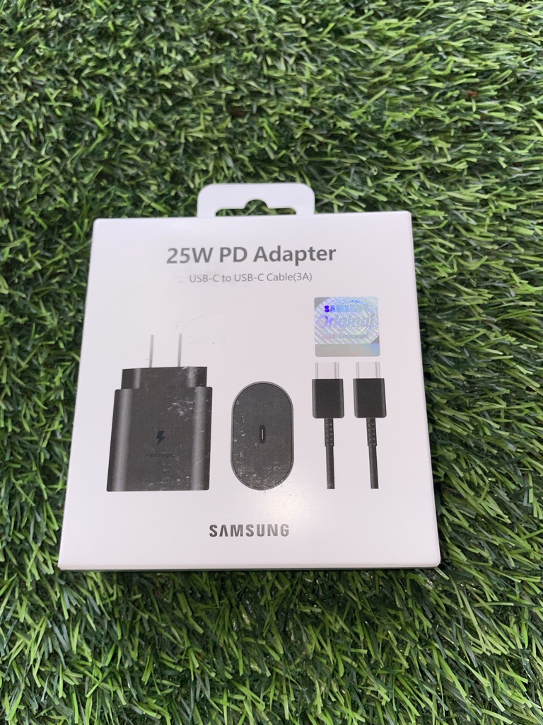 Samsung cargador 25W negro