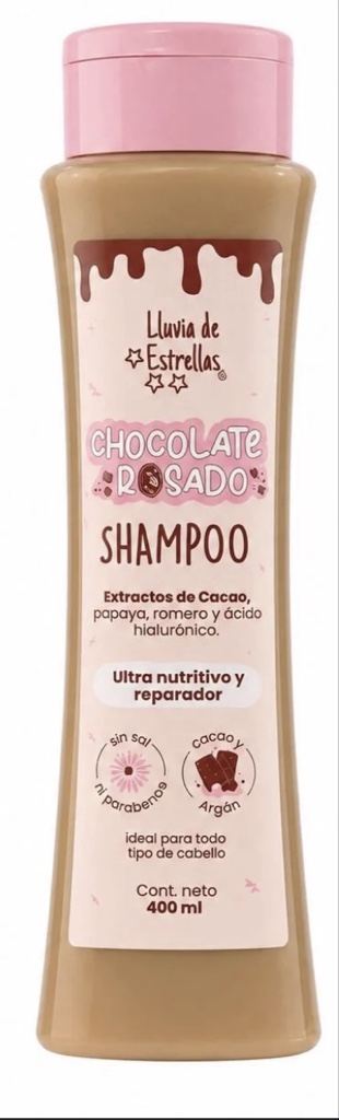 Lluvia de Estrellas Shampoo Chocolate Rosado