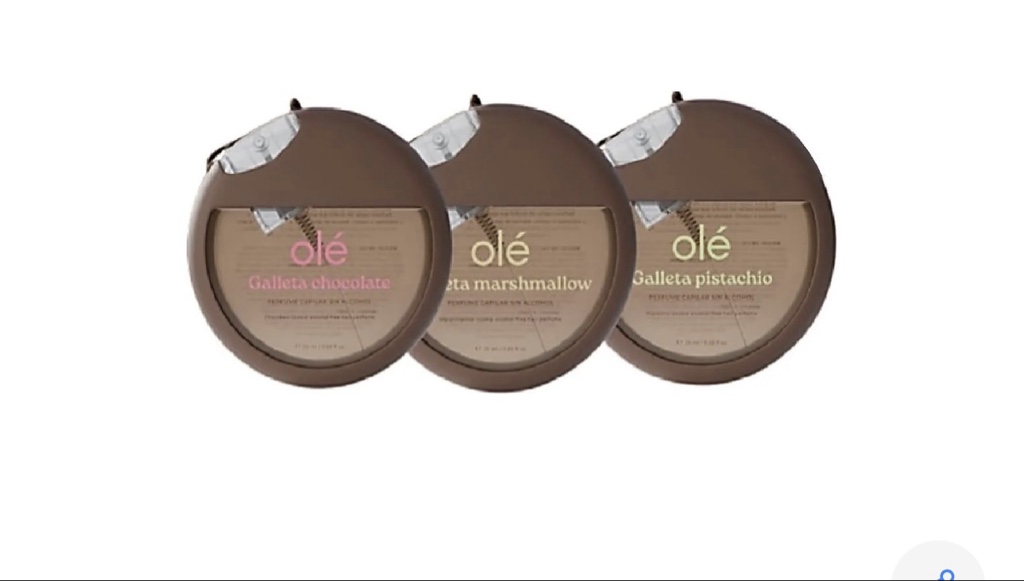 Perfume para el cabello olé