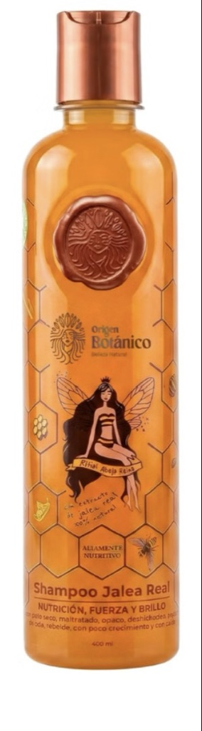 Orígen Botánico shampoo jalea real