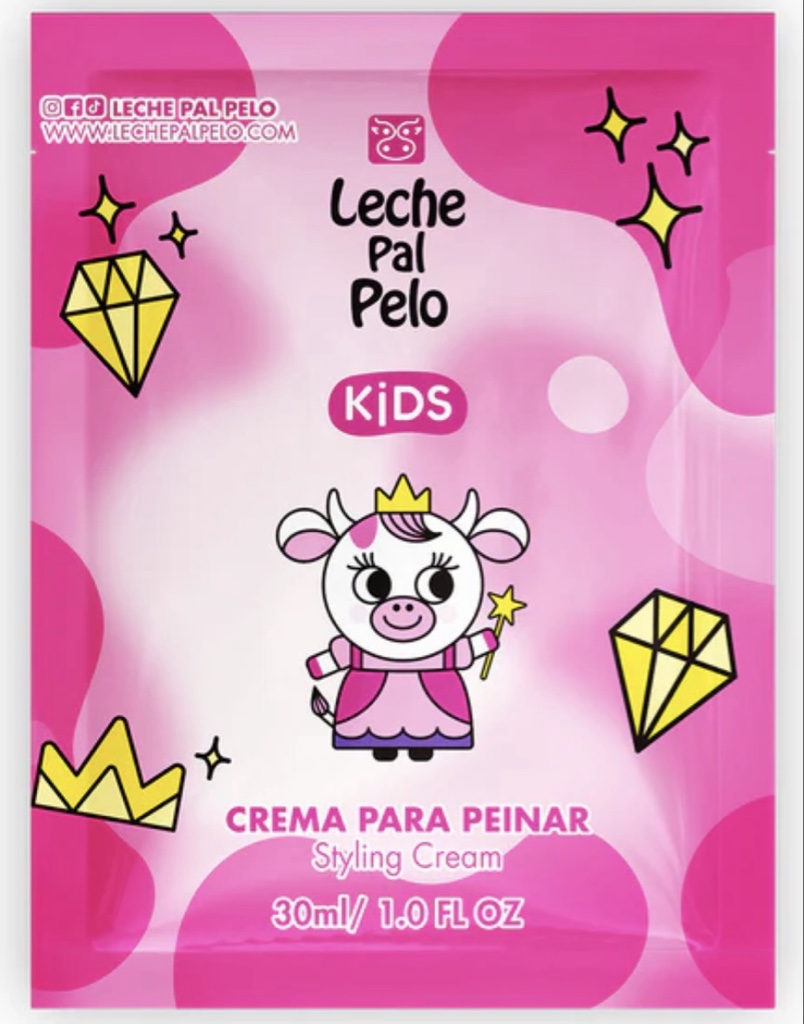 Leche Pal Pelo Kids crema para peinar sachet