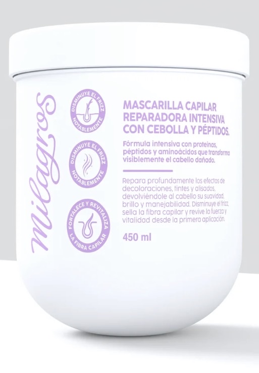 Milagros mascarilla de cebolla blanca