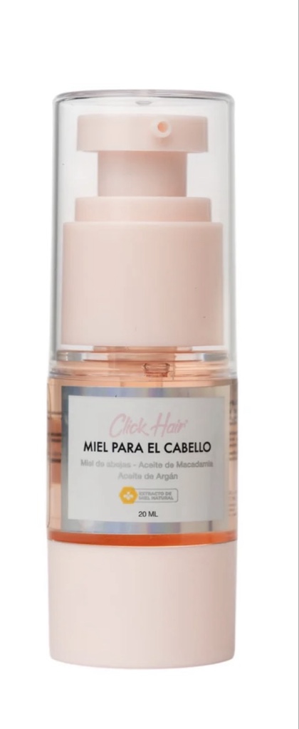 Click Hair miel para el cabello mini