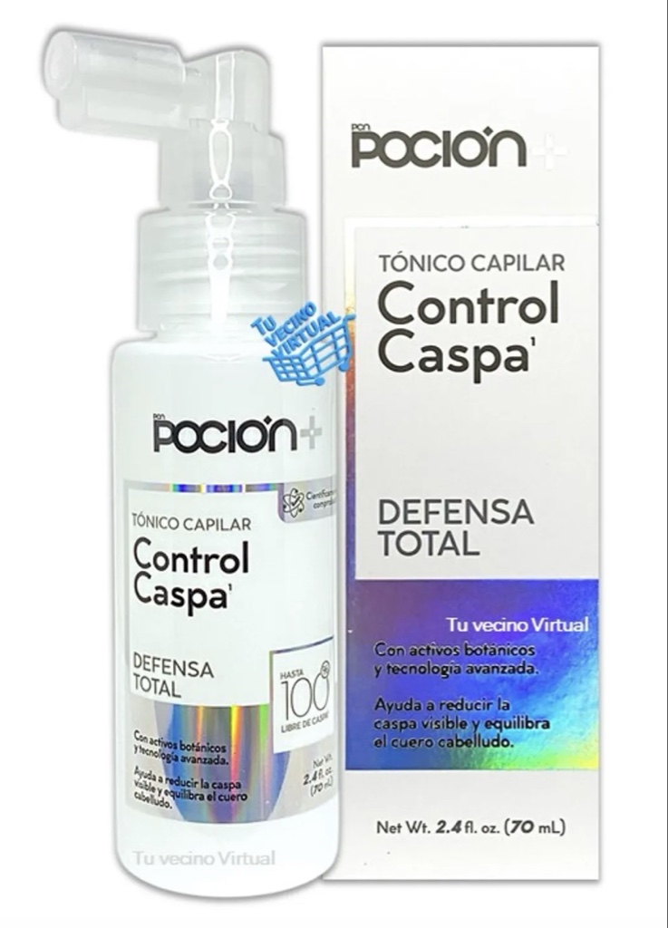 Tónico control de caspa La POCION