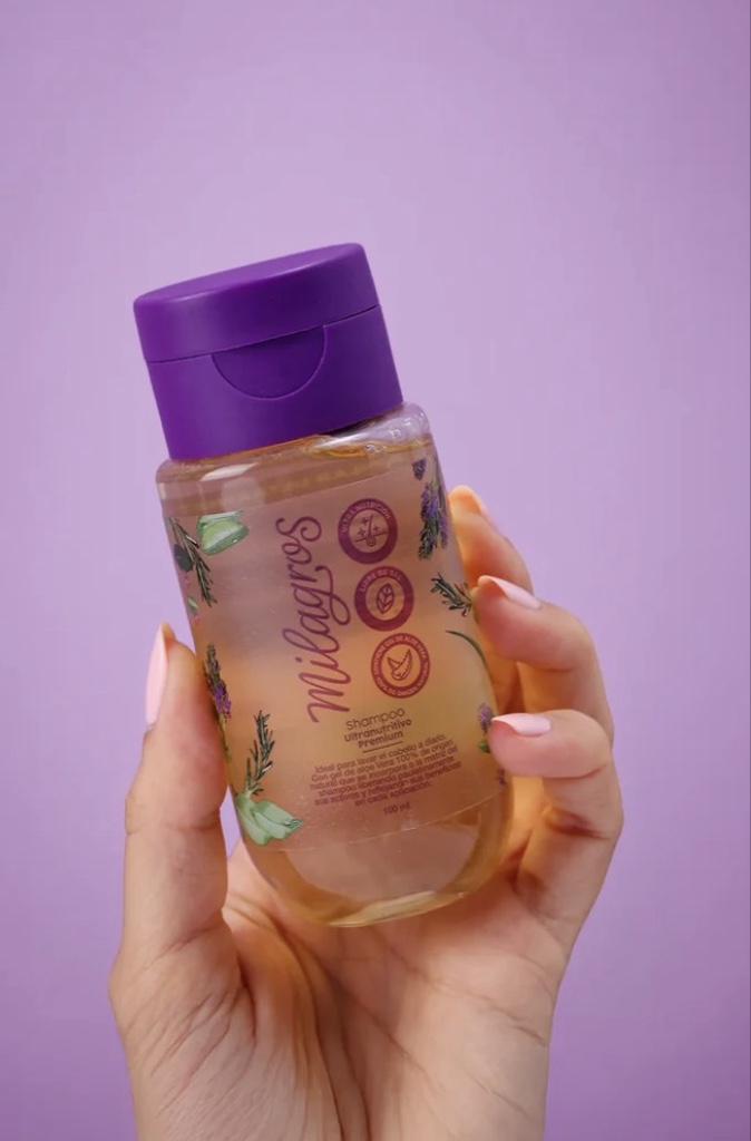 Mini Shampoo Milagros ultranutritivo
