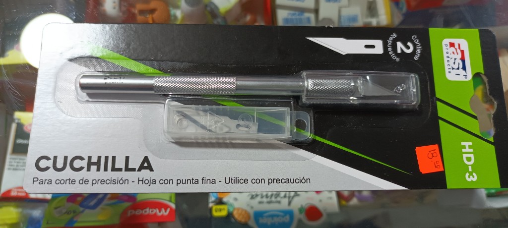 CUCHILLA FAST HD3 TIPO BISTURI