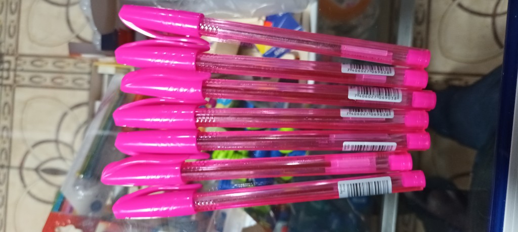 BOLIGRAFO TRI FAST FUSCIA punto mediano