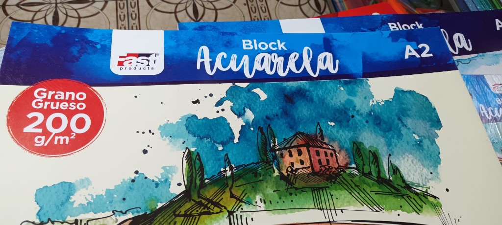 BLOCK ACUARELA FAST 25H. GRANO GRUESO