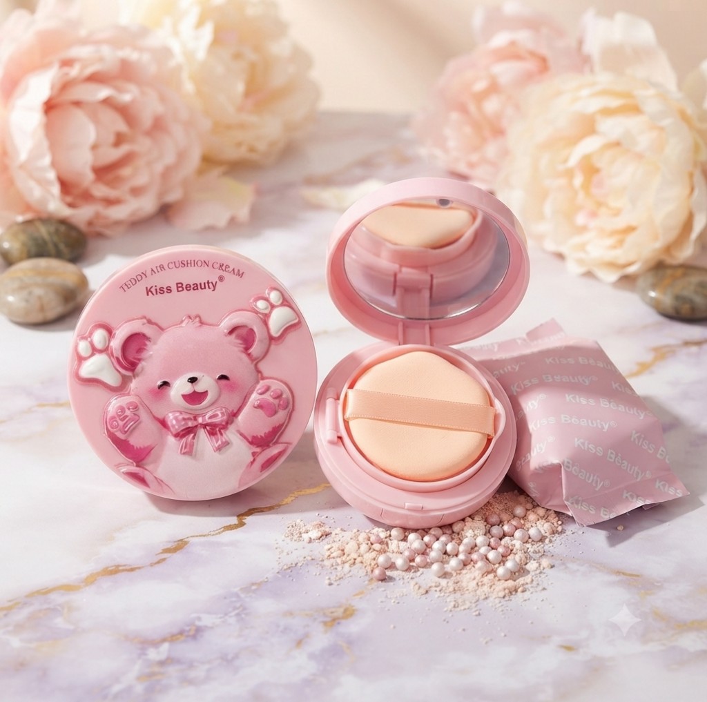 Base Cushion Teddy KISS BEAUTY