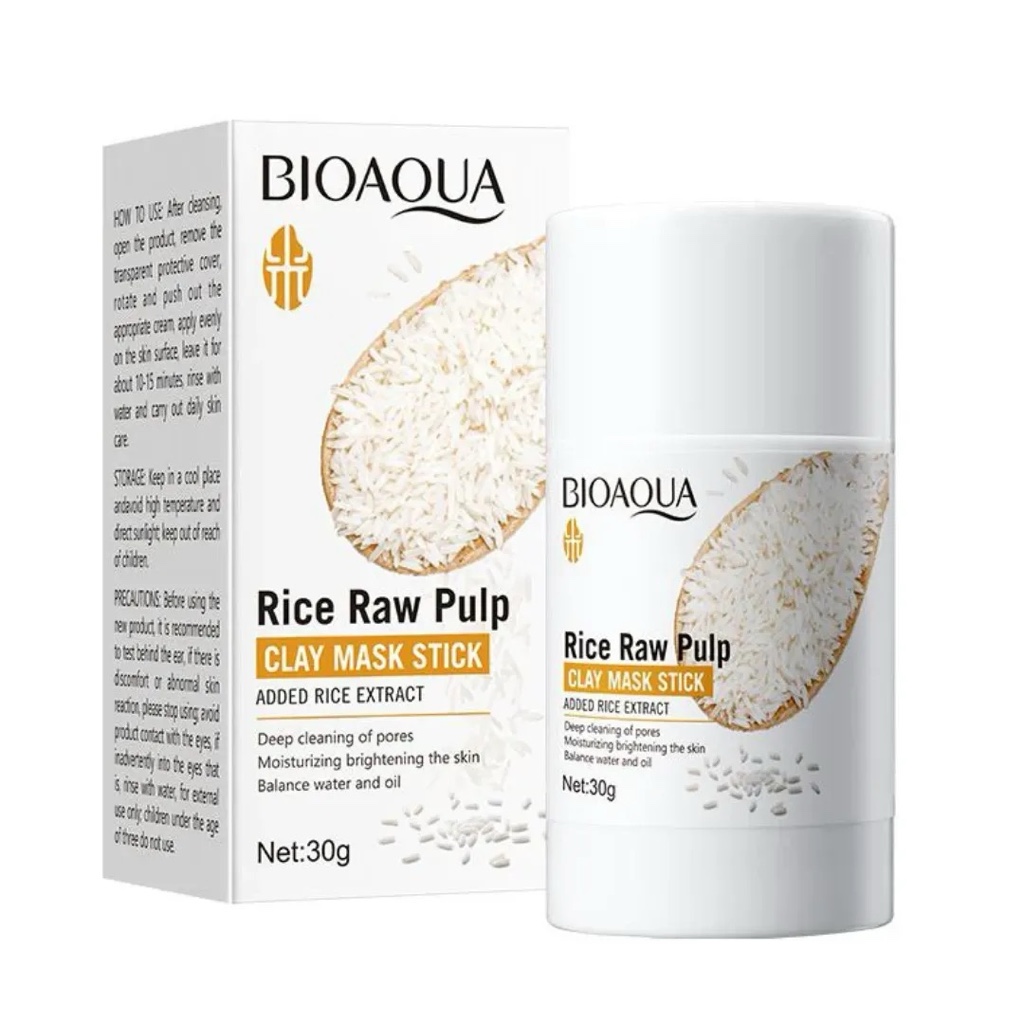 Mascarilla en Barra Arroz Bioaqua