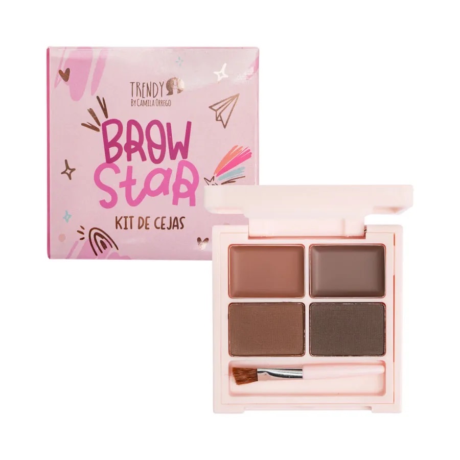 Kit de Cejas Brow Star Trendy