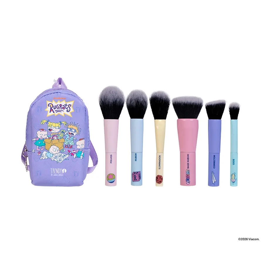 Kit Brochas Mini Rugrats Trendy