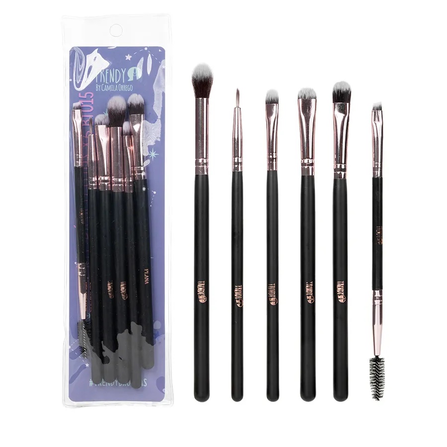 Kit de Brochas x6 para Ojos Trendy