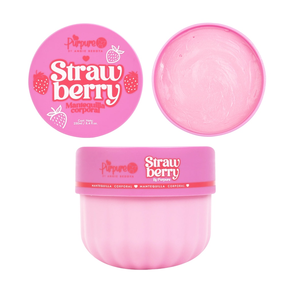 Mantequilla Corporal Strawberry Purpure