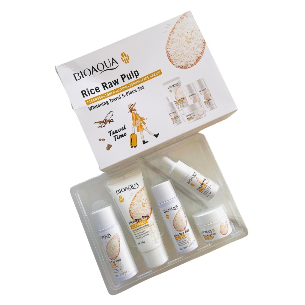Kit Facial Viajero Arroz Bioaqua