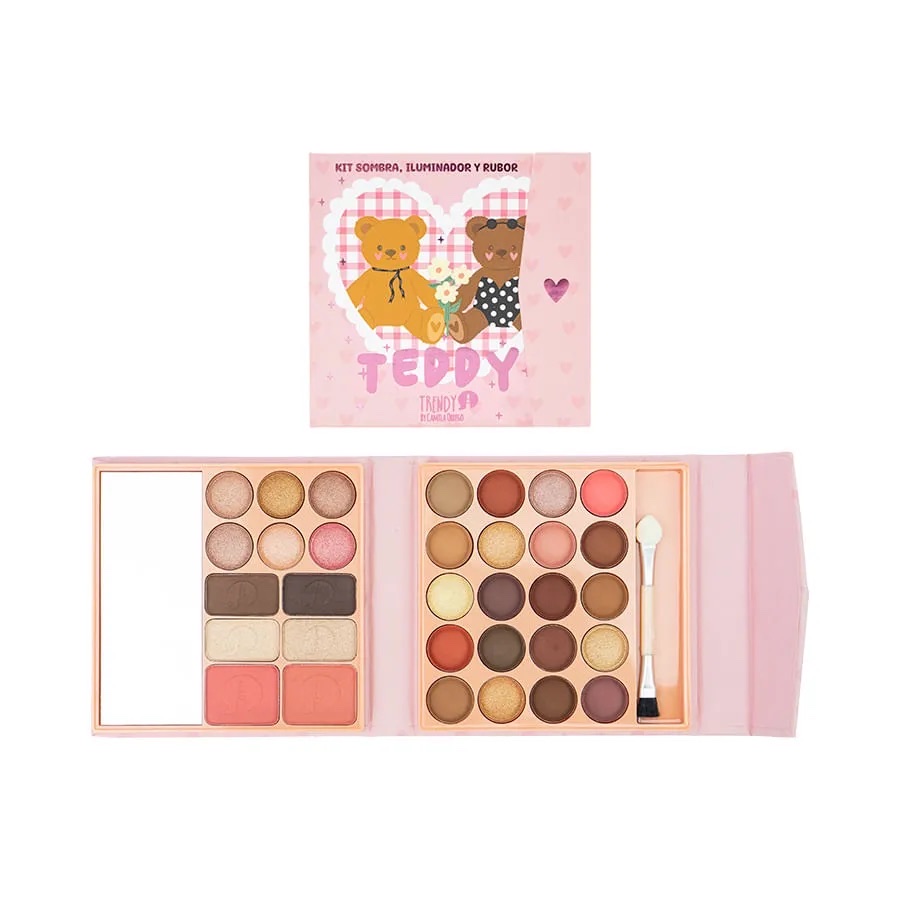Paleta de Sombras Teddy Trendy