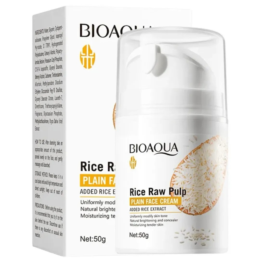 Crema Facial Arroz Bioaqua