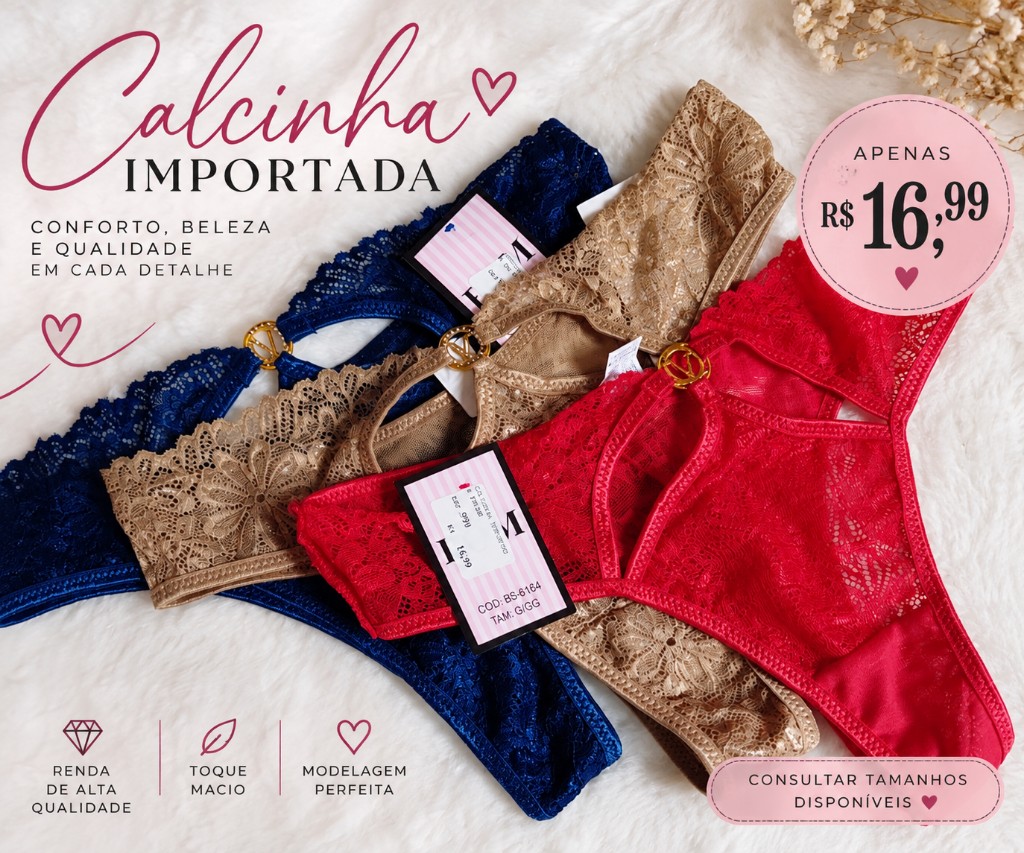 Calcinha Victoria’s importada