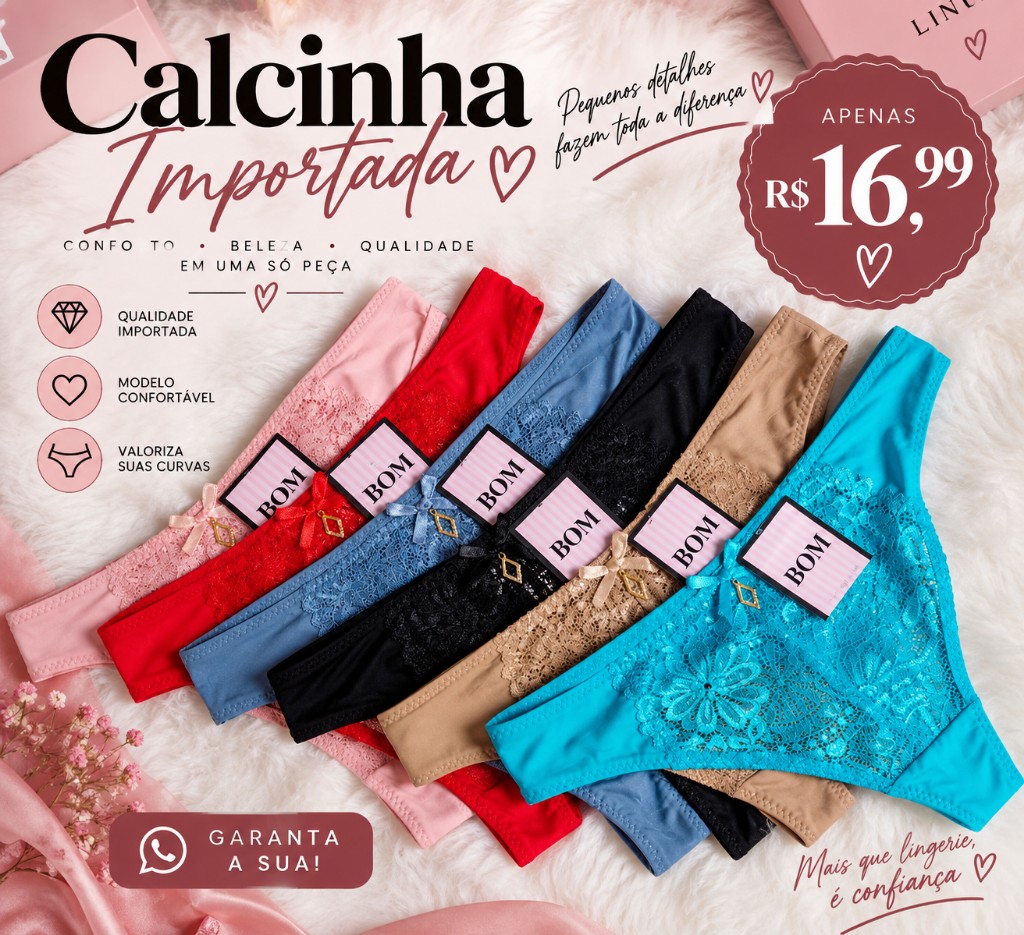 Calcinha BOM BOM