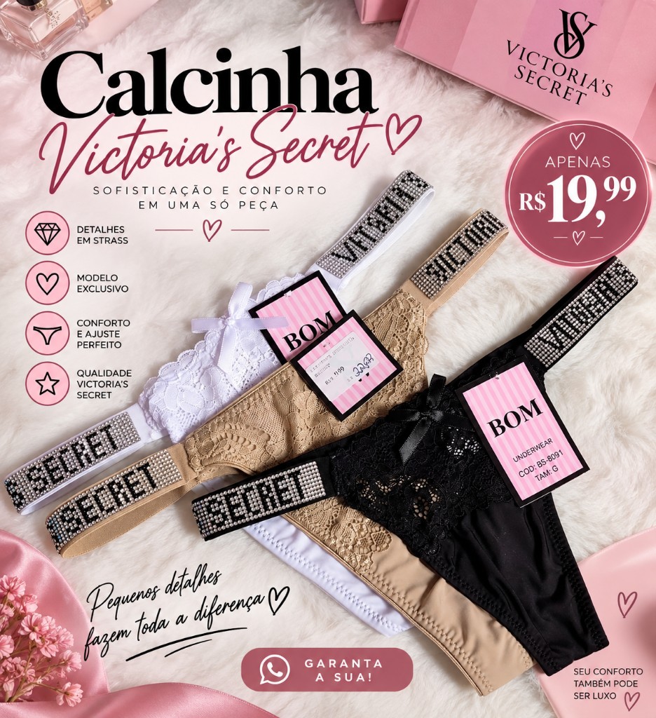 Calcinha victoria's secret