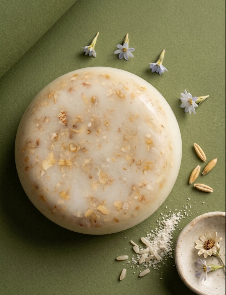 Jabon de avena y arroz