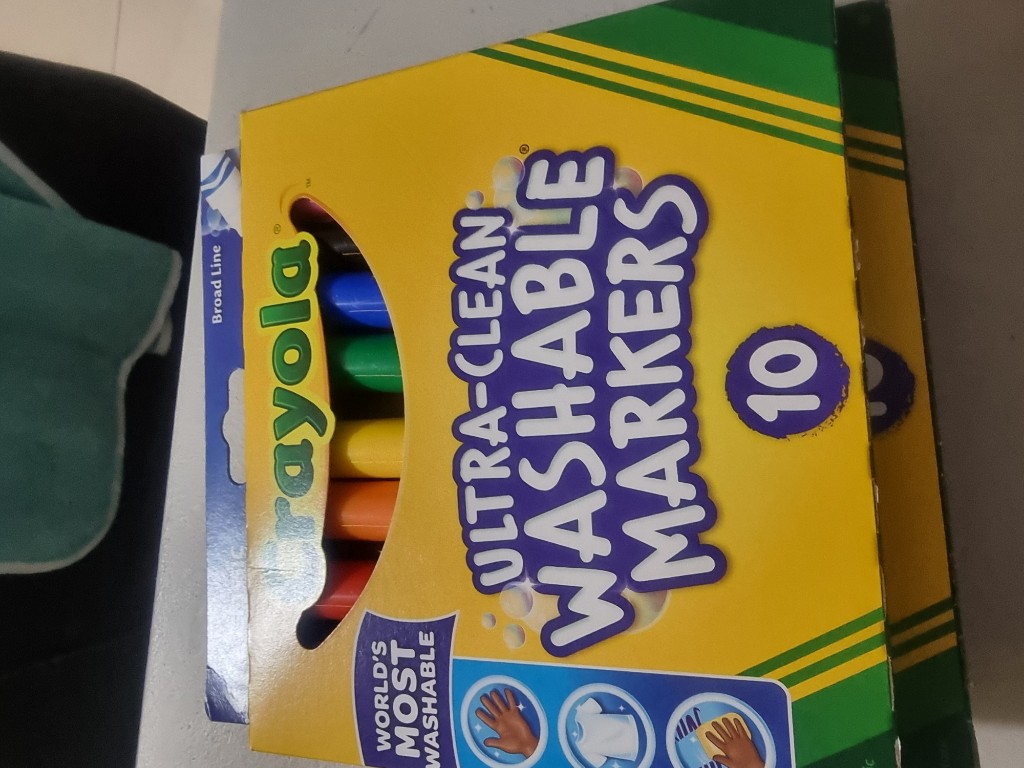 PLUMONES CRAYOLA LAVABLES 10 PZS