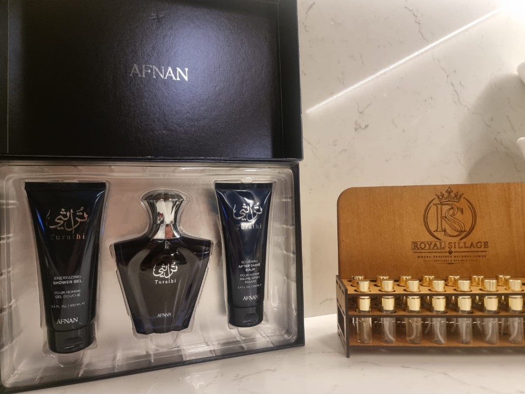 SET 3 PZS TURATHI BLUE