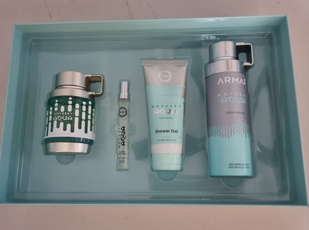 SET 4 PZS ODYSSEY AQUA