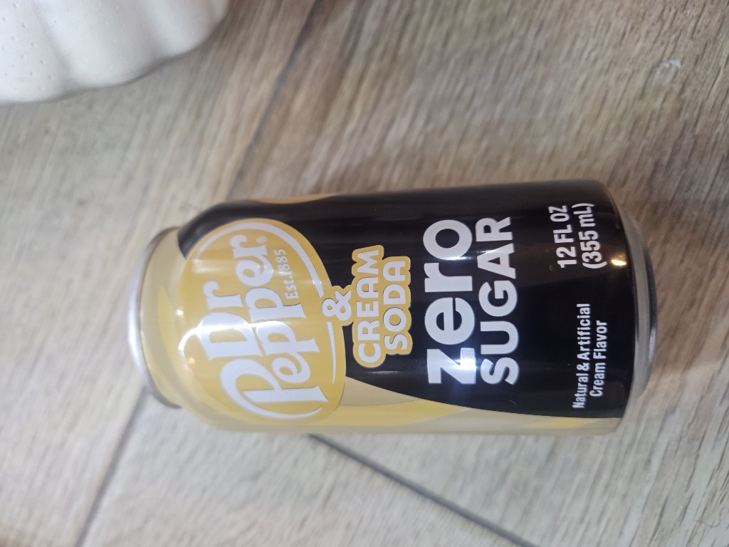DR.PEPPER & CREAM SODA ZERO SUGAR