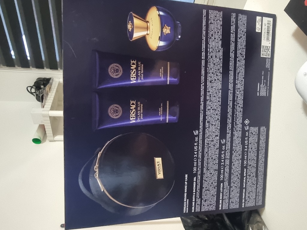 SET VERSACE DYLAN BLUE DAMA